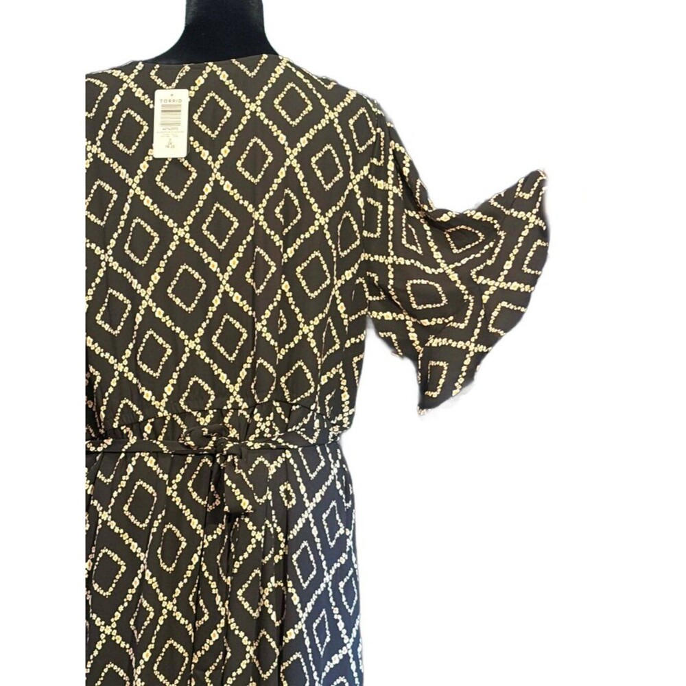 NWT Maxi Georgette Surplice Hi-Low Dress - Picture 5 of 5